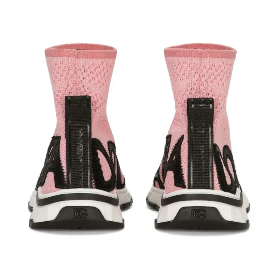 Kinder Sneakers in Pink mit Marken-Tape-Zuglasche