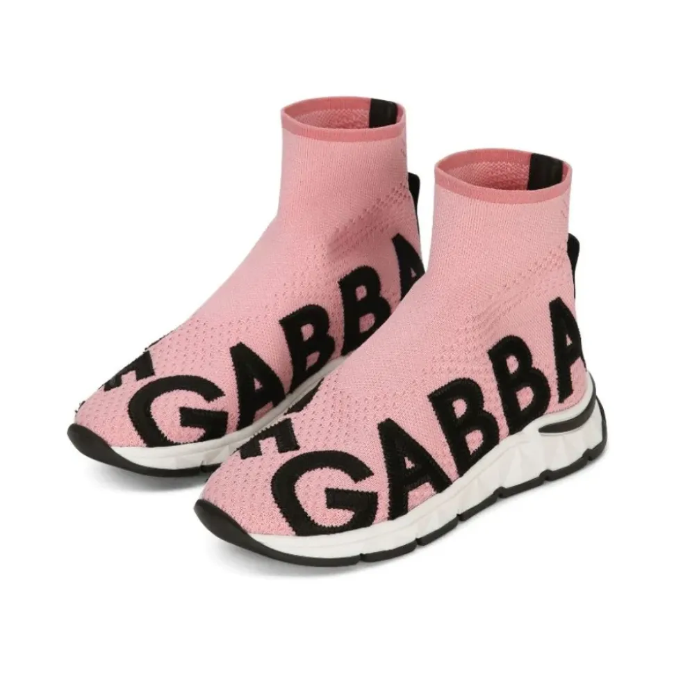 Kinder Sneakers in Pink mit Marken-Tape-Zuglasche