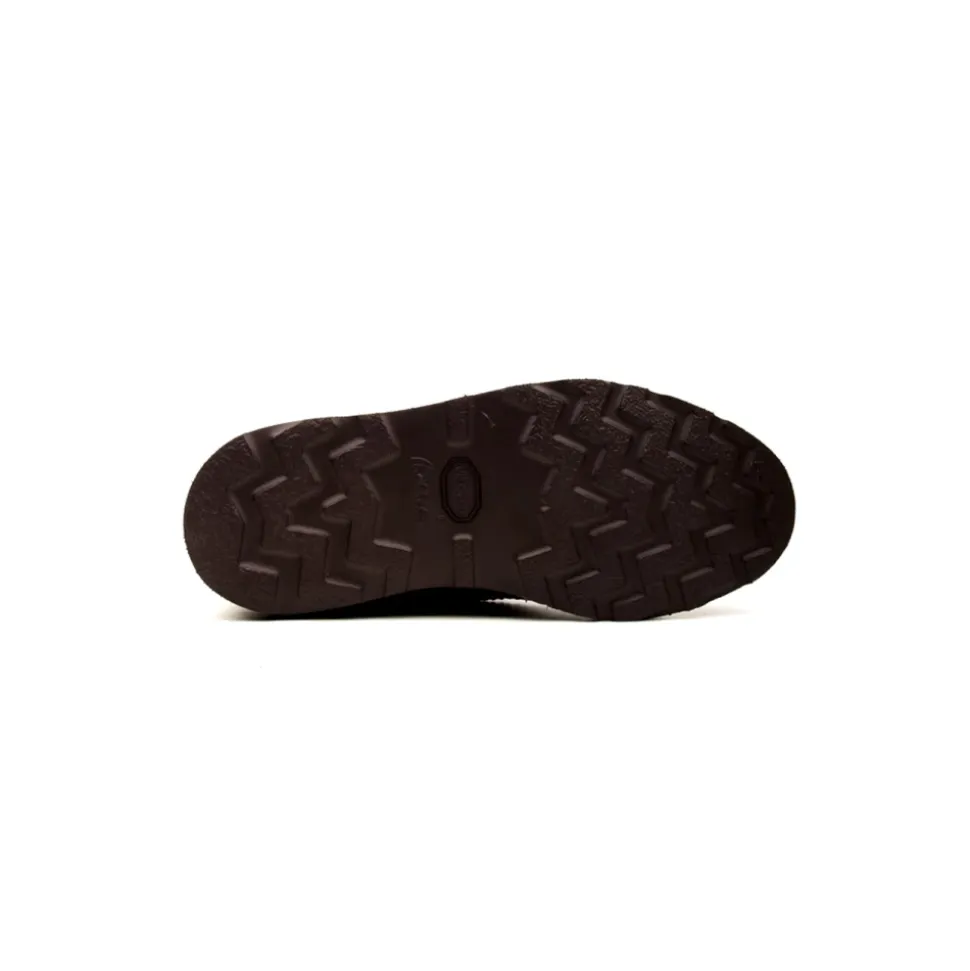 Klassische Braune Flache Schuhe
