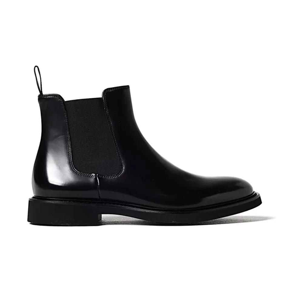 Klassische Chelsea Lederstiefel
