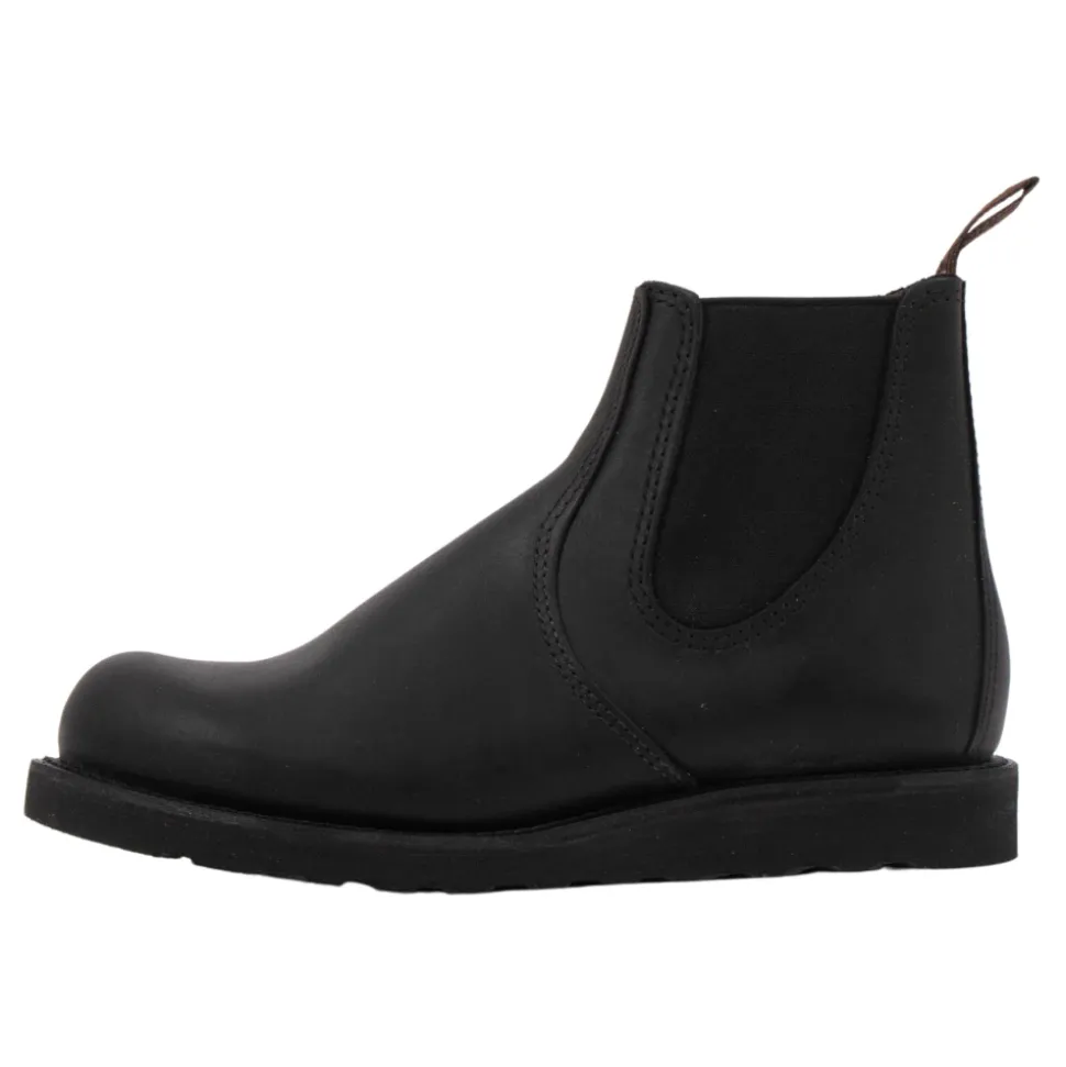 Klassische Chelsea Schwarze Stiefel