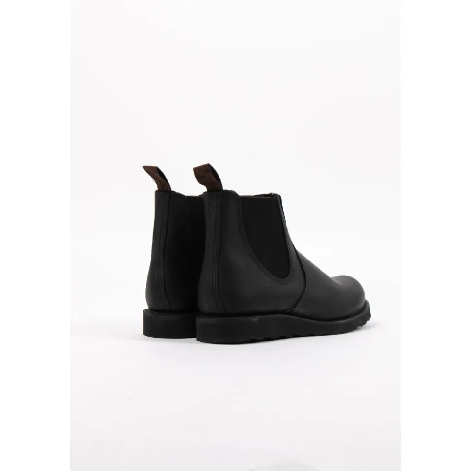 Klassische Chelsea Schwarze Stiefel