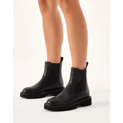 Klassische Chelsea-Stiefel aus Vollleder