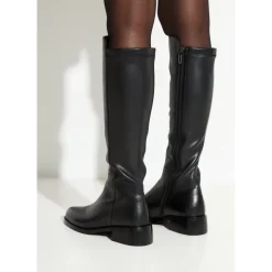 Klassische Kniehohe Stiefel Svi - Schwarz