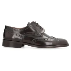 Klassische Leder Brogue Schnürschuhe
