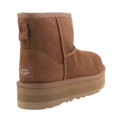 Klassische Mini Platform Chestnut Kinderstiefel