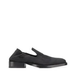Klassische Schwarze Ledersandalen