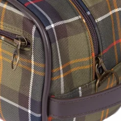Klassische Tartan Kulturtasche Stilvolles Design