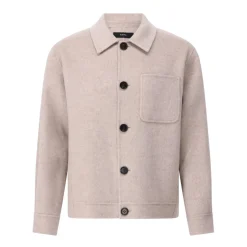 Klassische Wolljacke