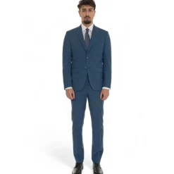 Klassischer 2-Knopf-Wollanzug