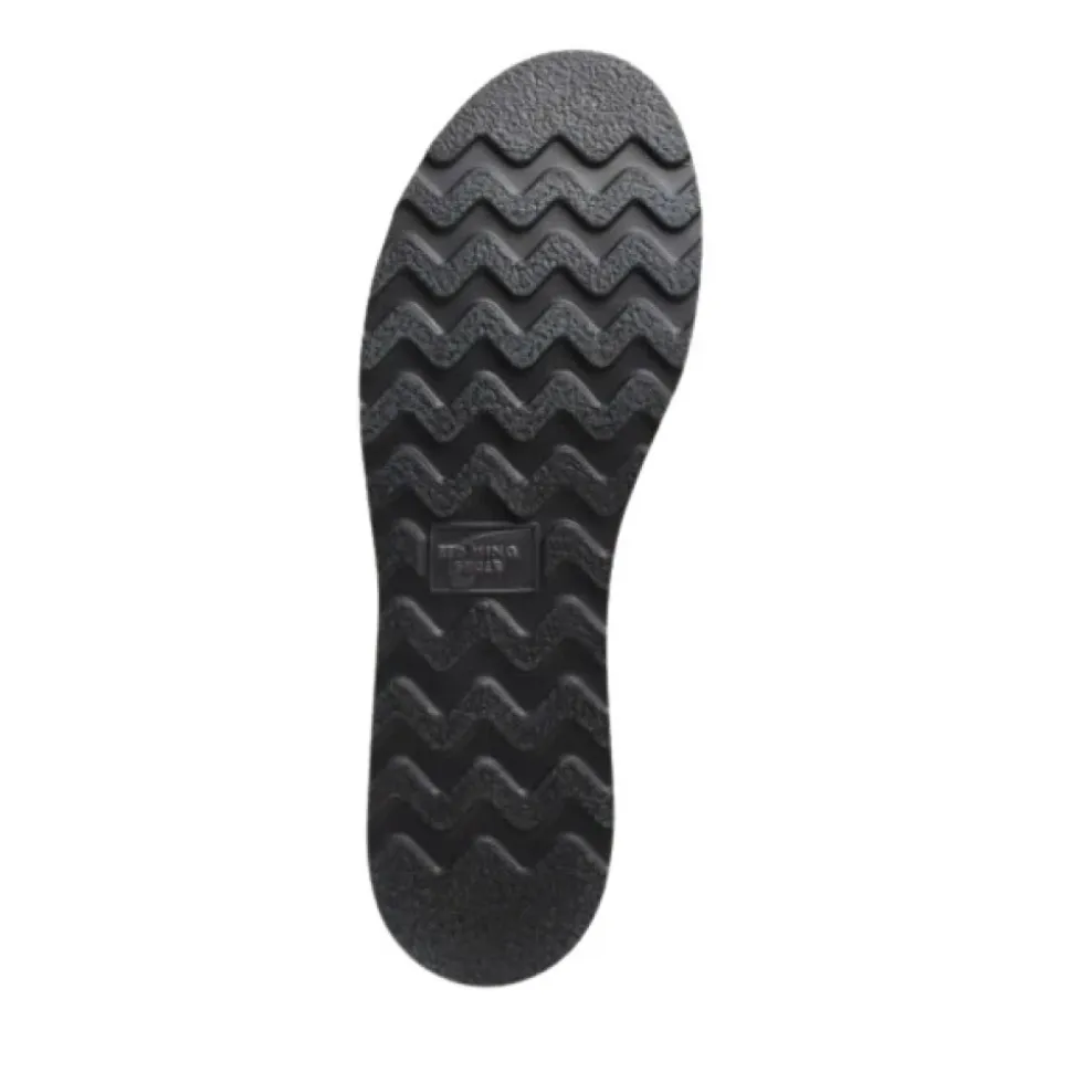Klassischer Moc Lederstiefel Schwarz