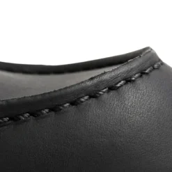 Klassischer Moc Lederstiefel Schwarz