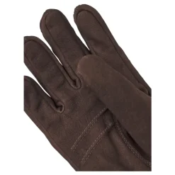 Klassischer warmer Winterhandschuh aus Nubukziegenleder