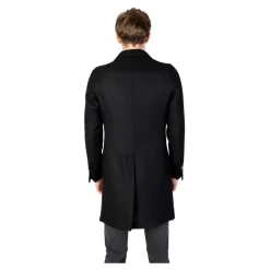 Klassischer Wollmantel mit Taschen