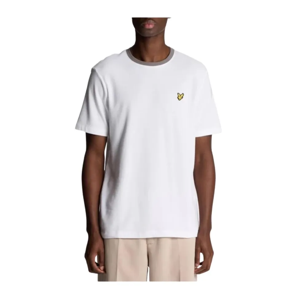Klassisches Baumwoll-T-Shirt mit Rundhalsausschnitt
