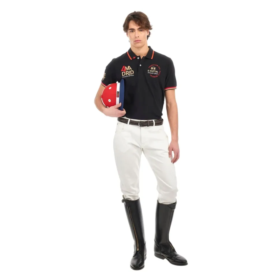 Klassisches Piquet Stretch Poloshirt