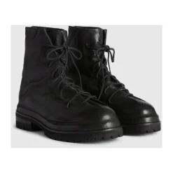 Knöchelhoher Lederstiefel