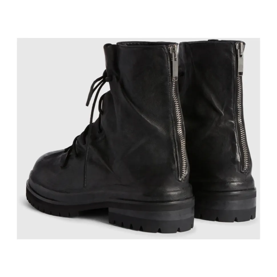 Knöchelhoher Lederstiefel