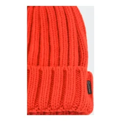 Knit Beanie with Raised Logo