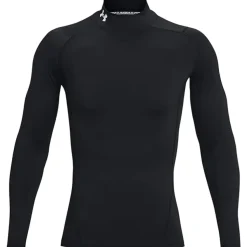 Kompressions-Trainings-Laufshirt Herren Schwarz