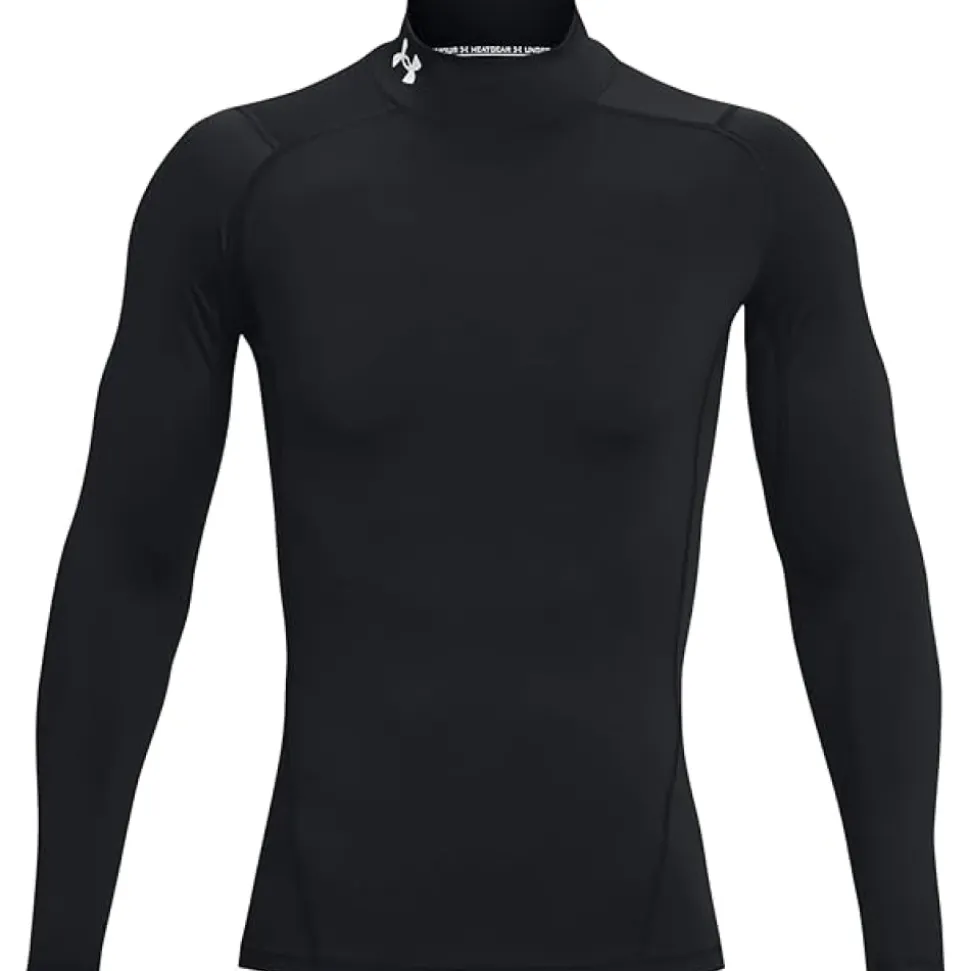 Kompressions-Trainings-Laufshirt Herren Schwarz