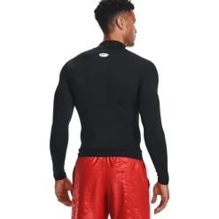 Kompressions-Trainings-Laufshirt Herren Schwarz