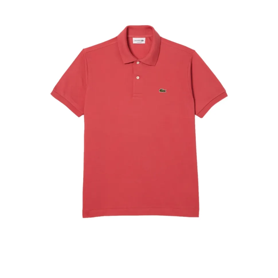Korallenrotes Poloshirt