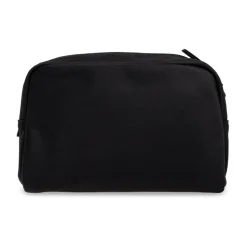 Kosmetiktasche mit Logo-Applikation