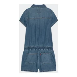 Kurzer Denim-Overall