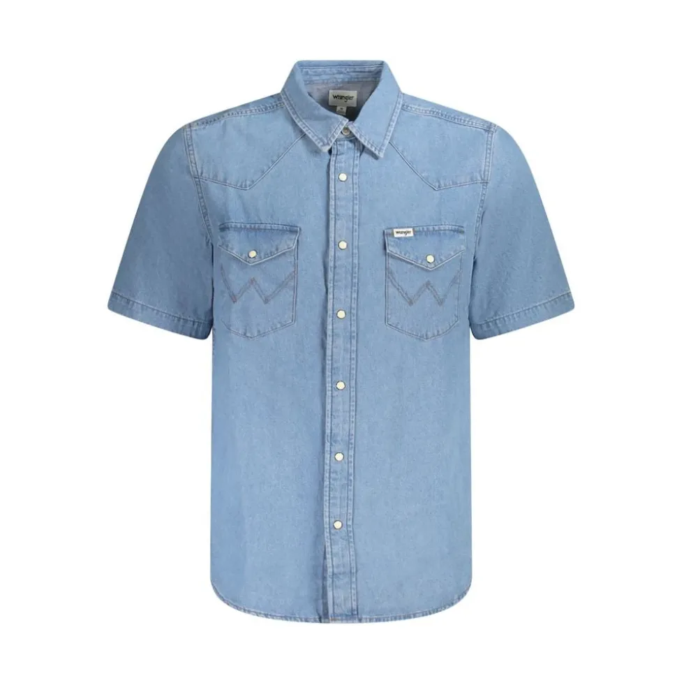 Kurzärmeliges Jeanshemd
