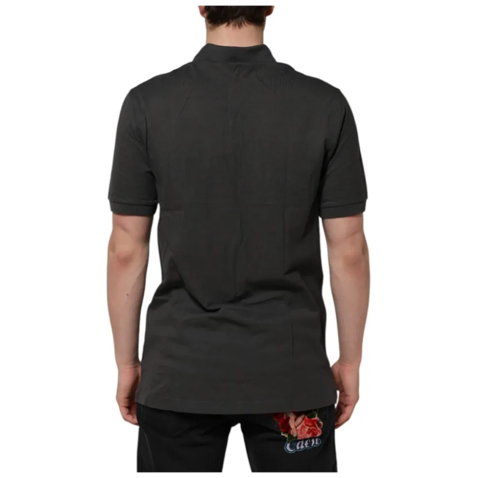 Kurzärmeliges Poloshirt mit Kragen