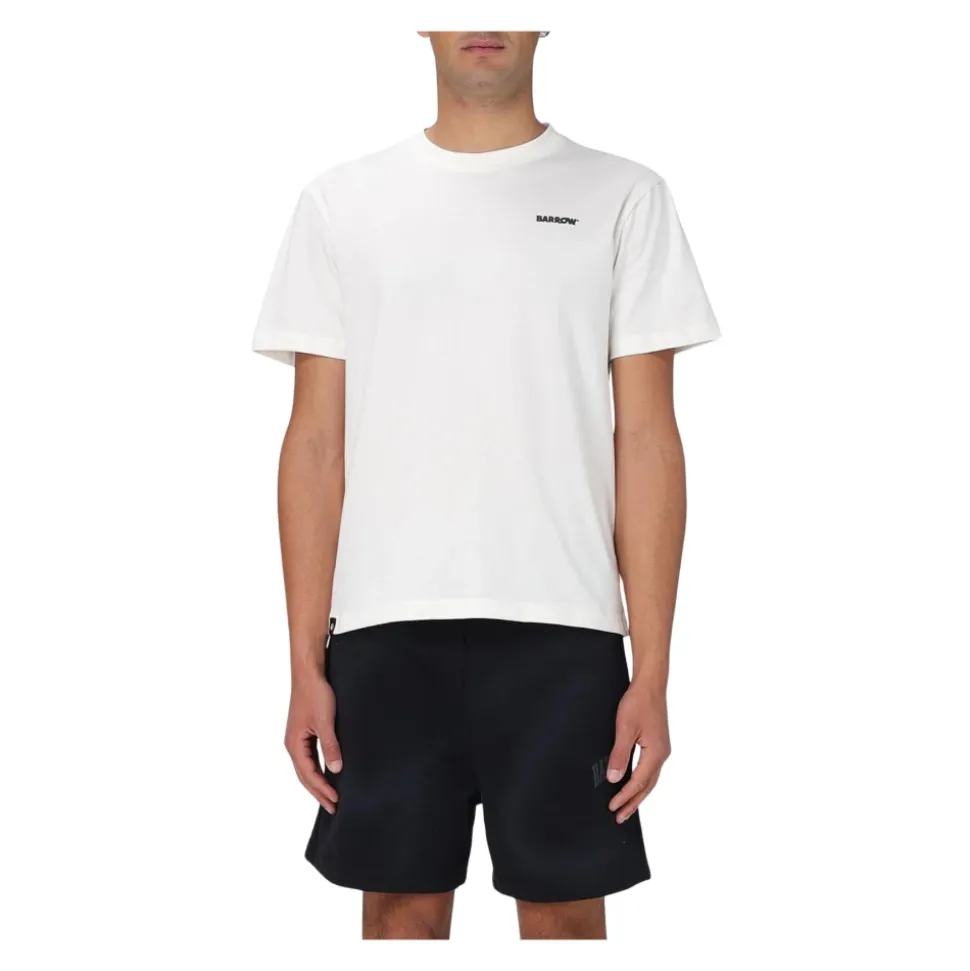 Kurzärmeliges T-Shirt mit Rundhalsausschnitt
