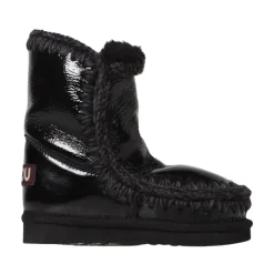 Lackleder-Stiefel