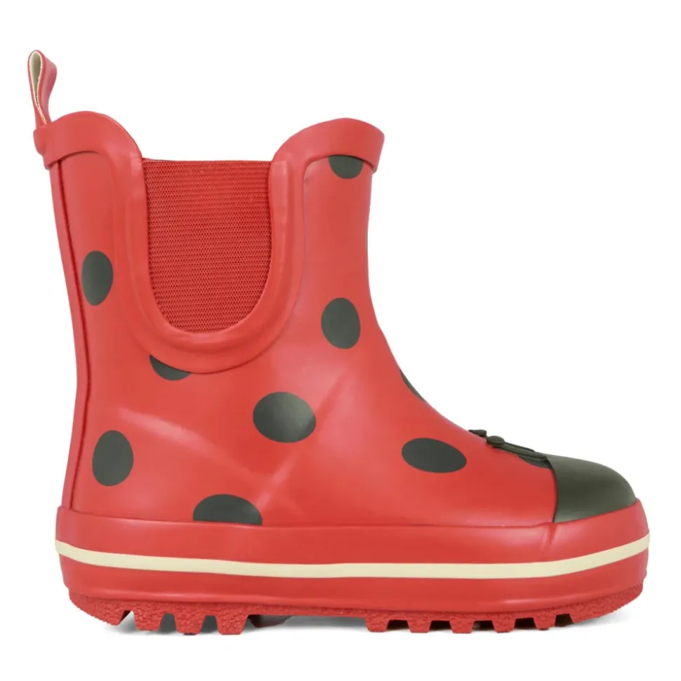 Lady Dot Gummistiefel Rot Marienkäfer