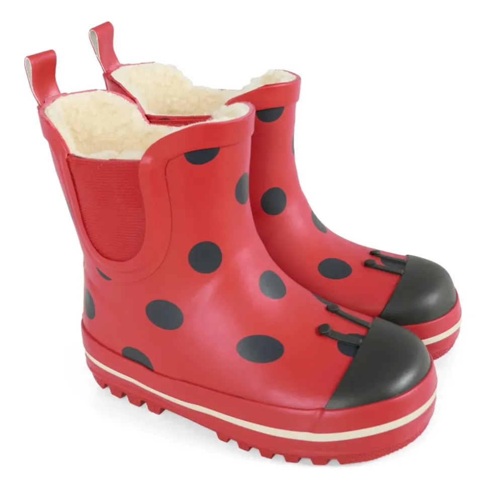 Lady Dot Gummistiefel Rot Marienkäfer