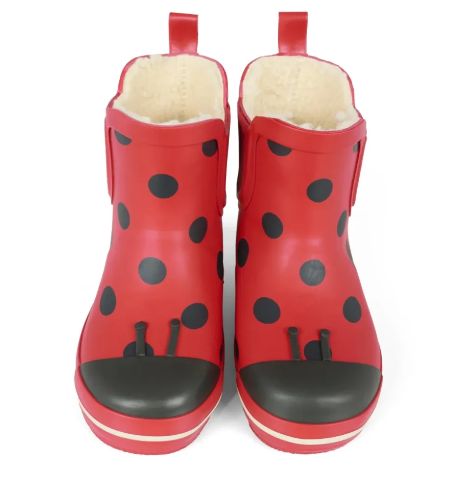 Lady Dot Gummistiefel Rot Marienkäfer