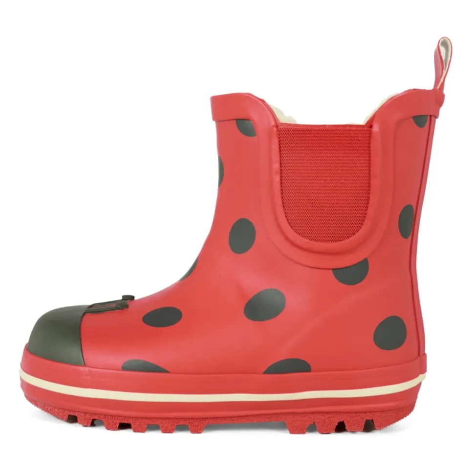 Lady Dot Gummistiefel Rot Marienkäfer
