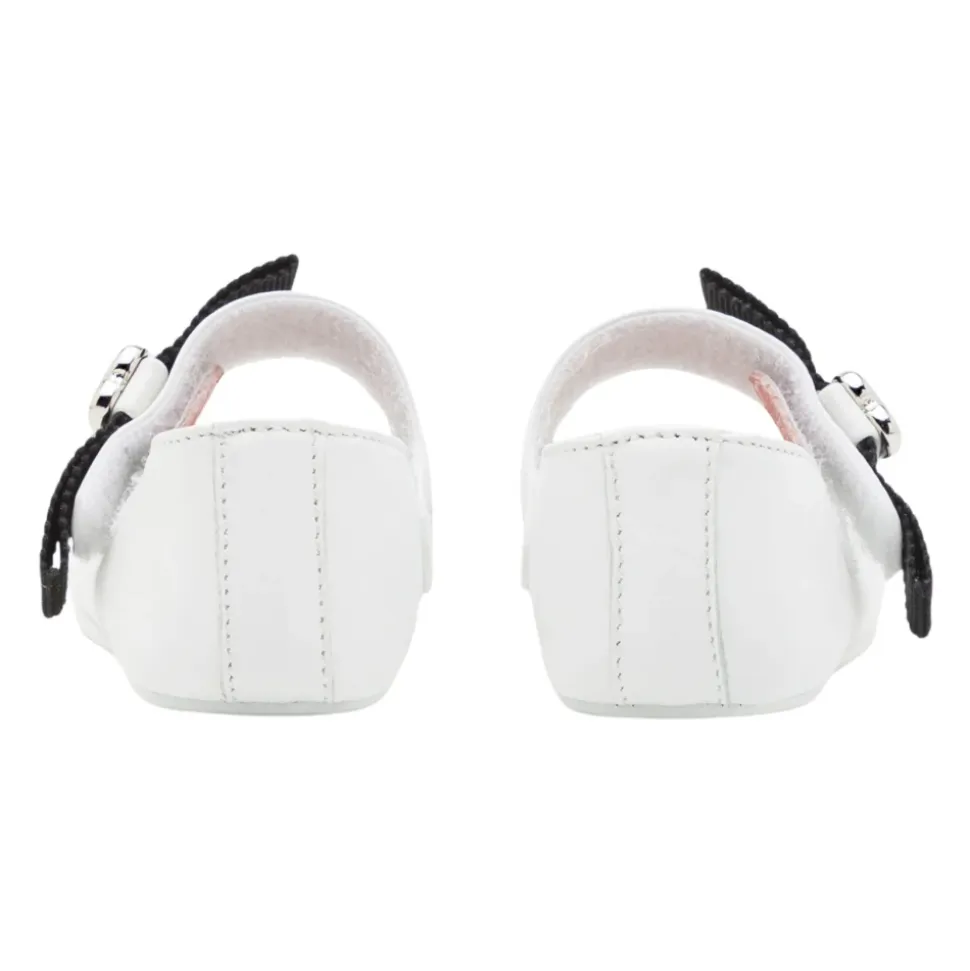 Laminierte Nappa Ballerinas