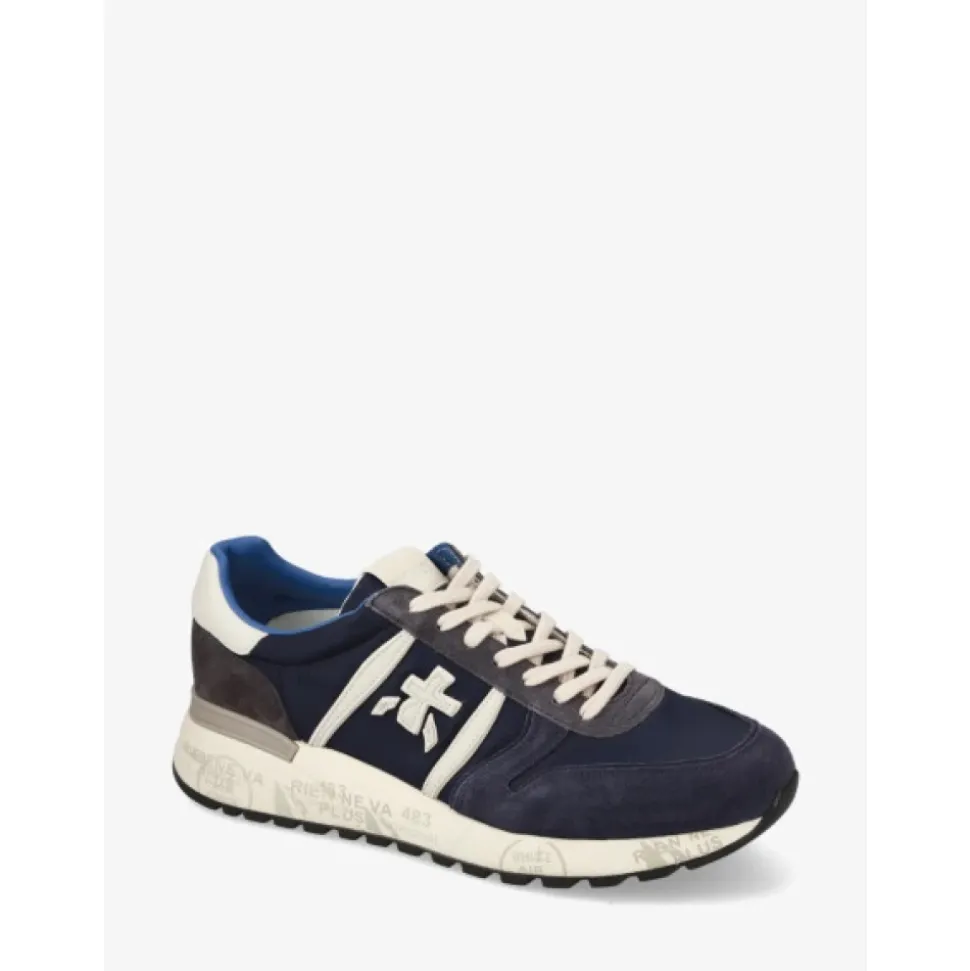 Lander Sneakers aus gemischten Materialien
