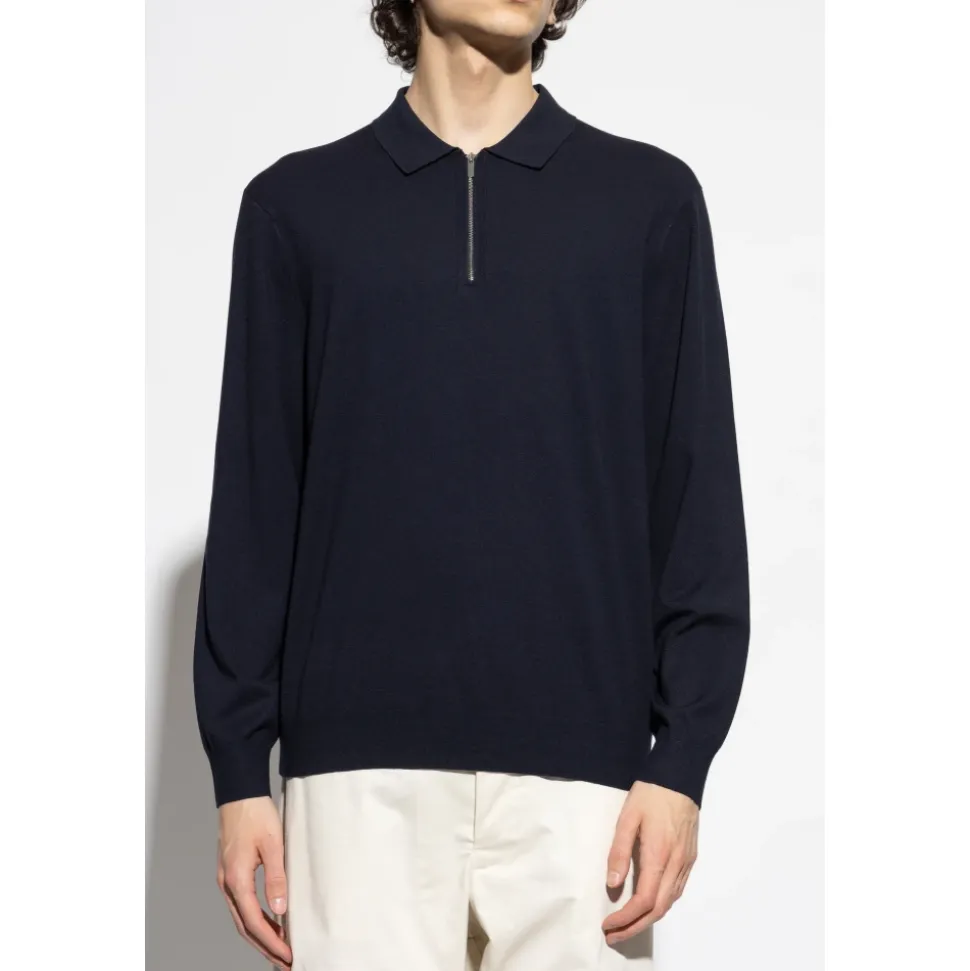 Langarm-Polo