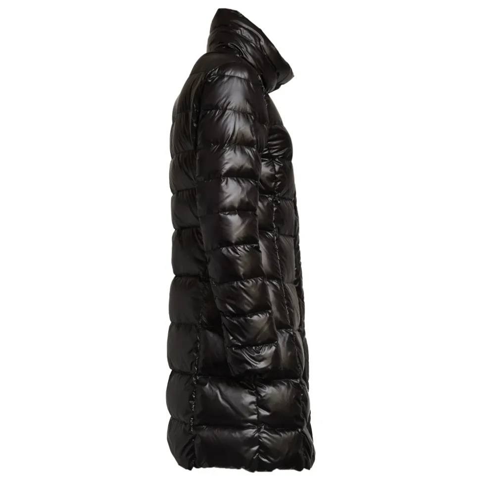 Lange Daunenjacke