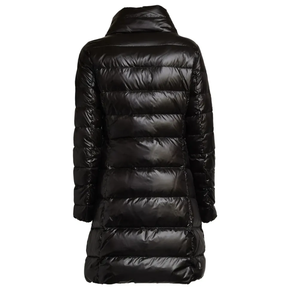 Lange Daunenjacke