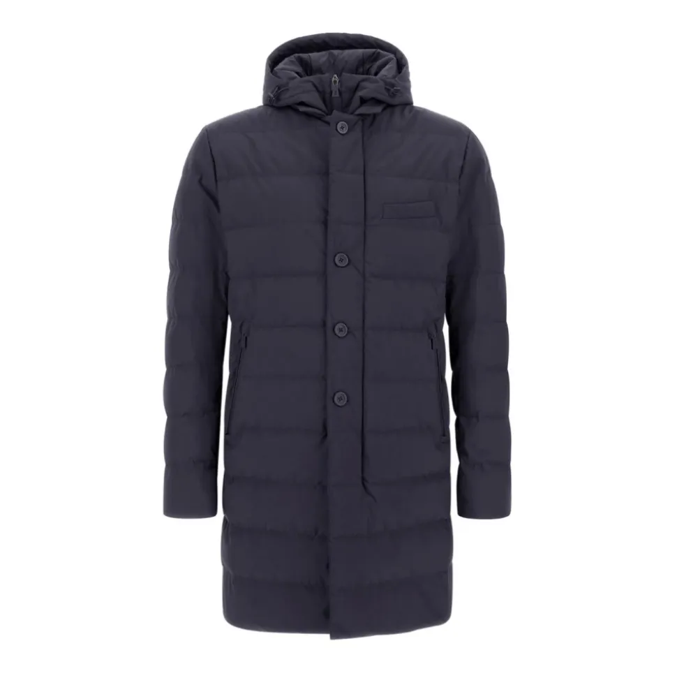 Lange Jacke in 2-Lagen Windstopper