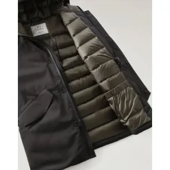 Langer Parka mit Kapuze