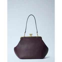 Large Kisslock Frame Handbag