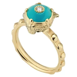 Le Marche des Merveilles Ring mit Katzenkopf