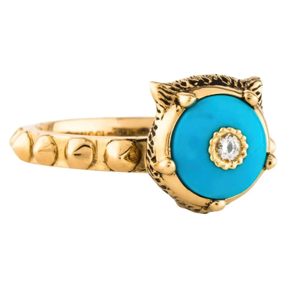 Le Marche des Merveilles Ring mit Katzenkopf