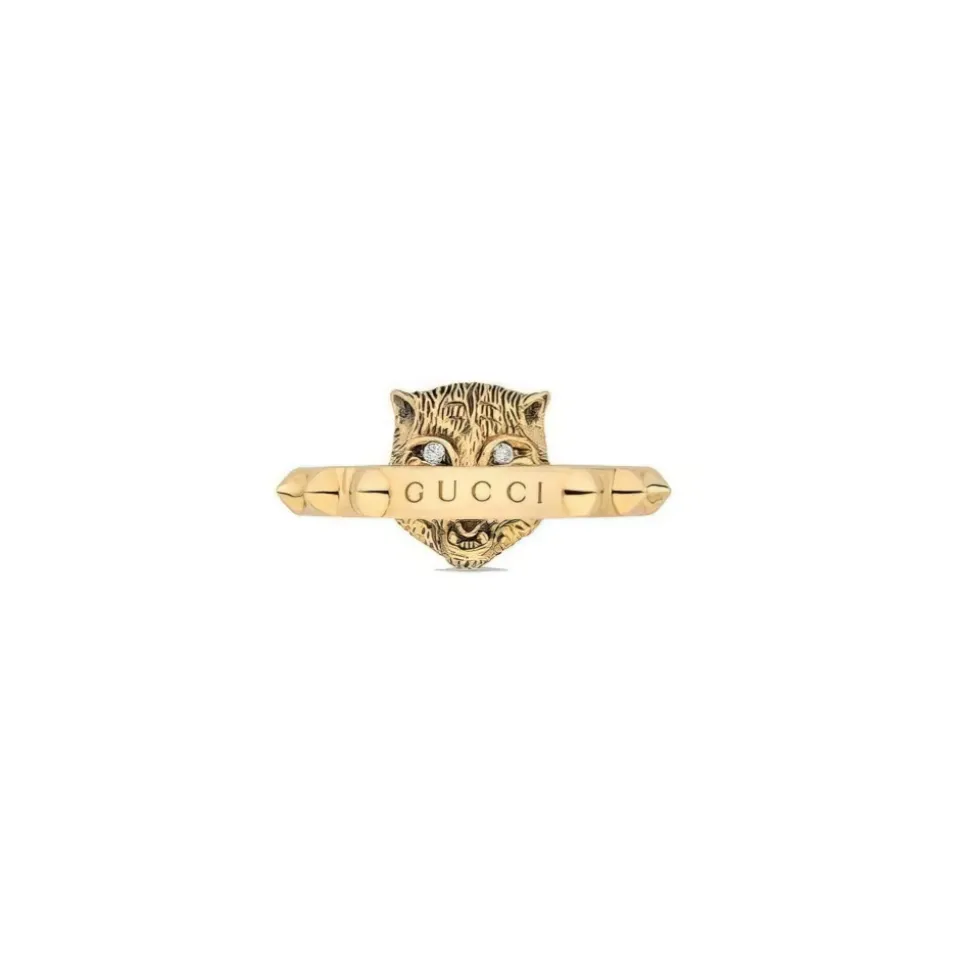 Le Marche des Merveilles Ring mit Katzenkopf