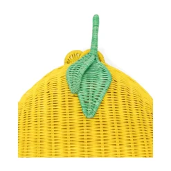 Leaf Woven Clutch Bag
