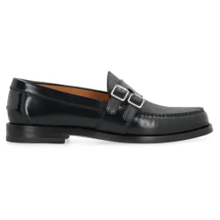 Leather loafers